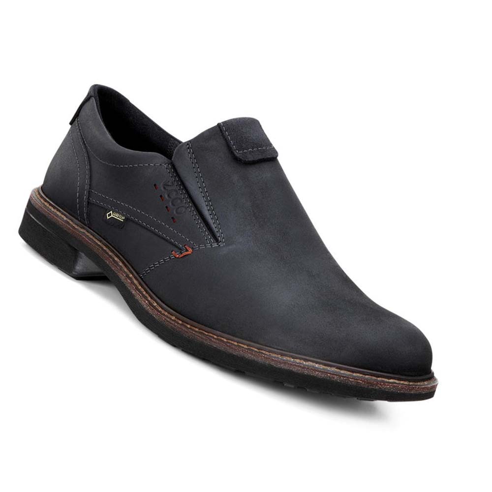 Férfi Ecco Turn Slip-on Alkalmi Cipő Fekete | HU 503RVD